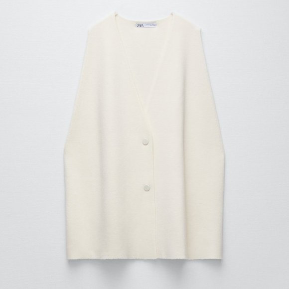 off white Gilet Vest from Zara - Picture 6 of 13